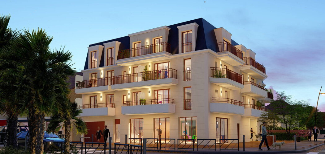 Programme immobilier neuf Le Victor Hugo - Sainte-Geneviève-des-Bois cadre de vie privilégié à deux pas des commerces (91700) - Référence : 12105