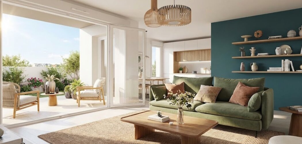 Programme immobilier neuf L'ELEGANCE SAINTE GENEVIÈVE DES BOIS - Sainte-Geneviève-des-Bois environnement calme proche services (91700) - Référence : 17061