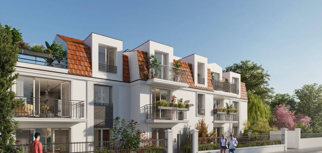 Programme immobilier neuf VILLA HELOISE - Sannois : Résidence studio–T4 avec cadre arboré et confort optimisé proche des commodités (95110) - Référence : 12142