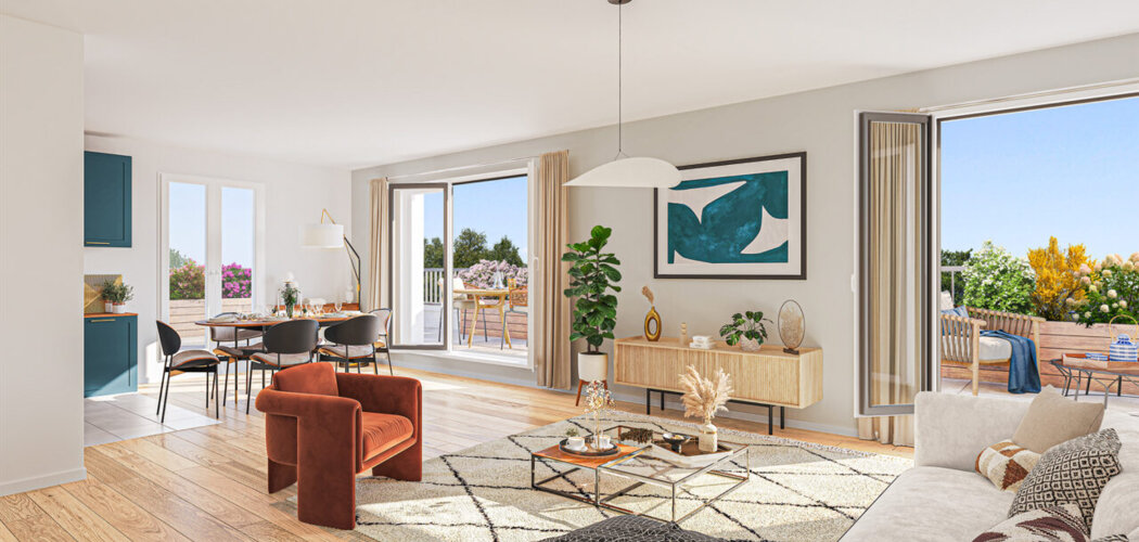 Programme immobilier neuf Village Garance - Sarcelles : logements neufs proches de la gare Saint Brice et de Paris (95200) - Référence : 16004
