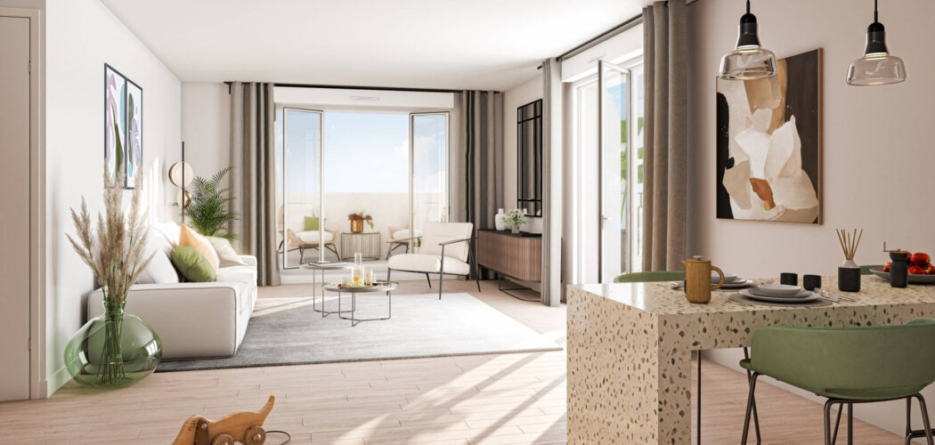 Programme immobilier neuf CENTRAL JAU.BERT - Sartrouville hypercentre à deux pas RER A et ligne L (78500) - Référence : 16300