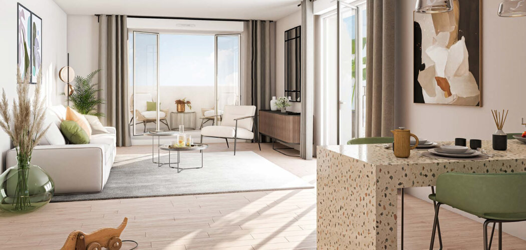Programme immobilier neuf CARRE PASTEUR - Sartrouville près du RER A et du Transilien L à 10 min de la Défense (78500) - Référence : 16346