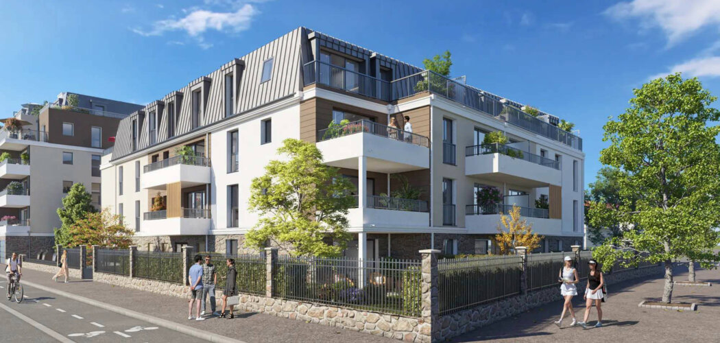 Programme immobilier neuf EQUILIA - Sartrouville proche du RER A et du Transilien J (78500) - Référence : 16345