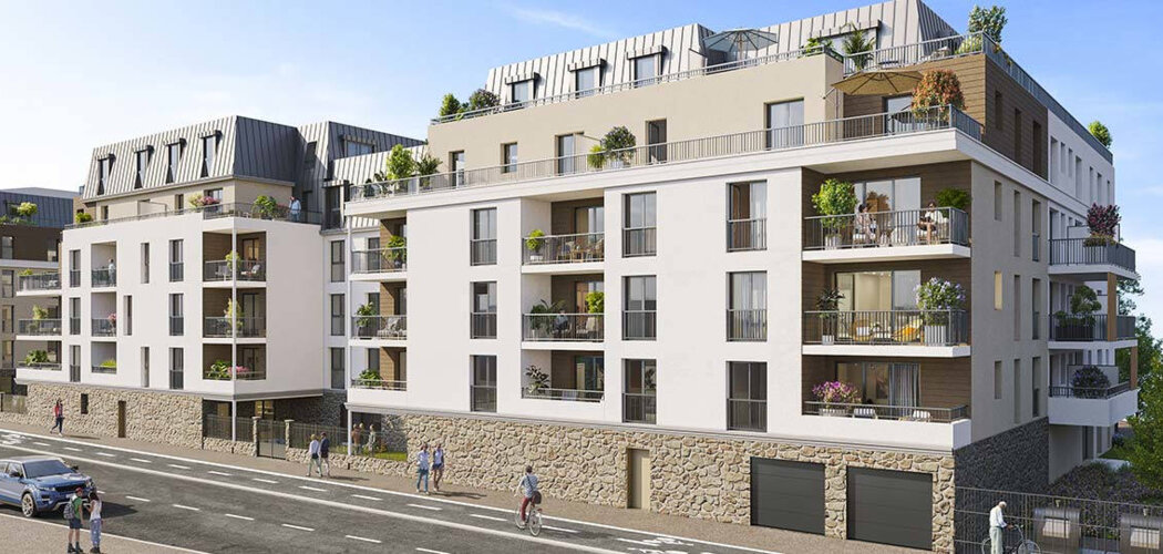 Programme immobilier neuf VOLTIGE - Sartrouville : Résidence studio–T4 avec cadre verdoyant et confort optimisé proche des commodités (78500) - Référence : 14646