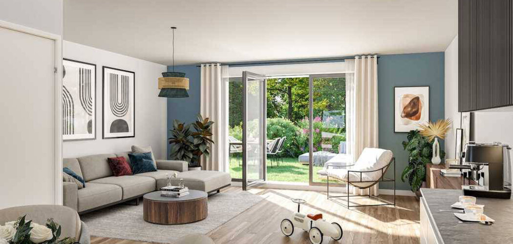 Programme immobilier neuf Villa Salucéa - Saulx-les-Chartreux : Résidence T4–T5 avec cadre familial et confort optimisé proche des commodités (91160) - Référence : 6141