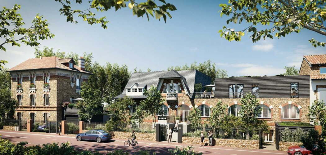Programme immobilier neuf KOMINKA - Sceaux : logements neufs sécurisés et verdoyants proche des transports (92330) - Référence : 15188