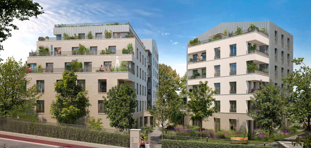 Programme immobilier neuf Le S - Sceaux : Résidence studio–T5 avec cadre verdoyant et confort optimisé proche des transports (92330) - Référence : 14262