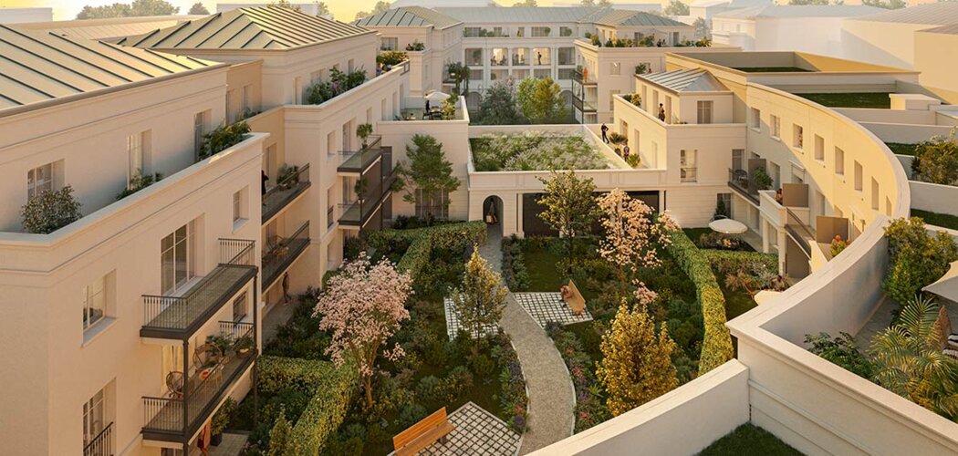 Programme immobilier neuf WHITEHALL - Serris : logements neufs du studio au T5 proche des commodités (77700) - Référence : 15905