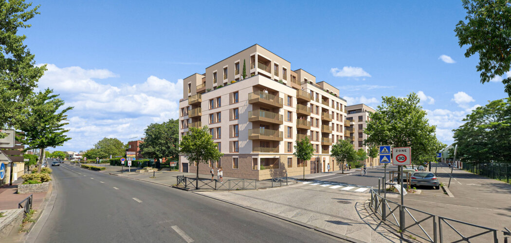 Programme immobilier neuf Le Clos Chapelin - Sevran près des transports et des commodités (93270) - Référence : 16482