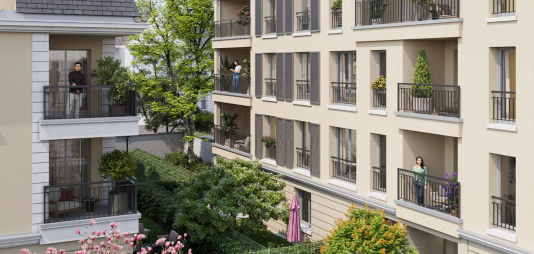 Programme immobilier neuf RESIDENCE VICTORIA - Soisy-sous-Montmorency résidence avec extérieurs à 10 min du Transilien H (95230) - Référence : 16780
