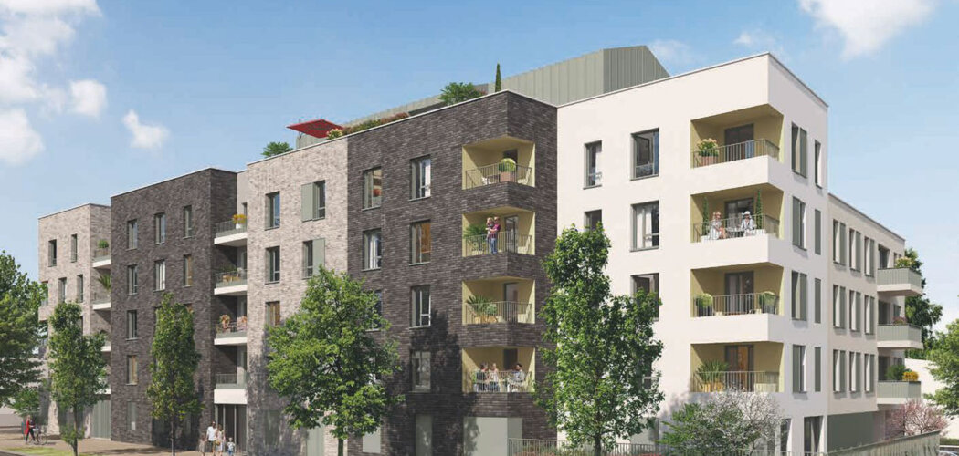 Programme immobilier neuf Les Jardins du Parc - Stains : logements neufs proches de Saint-Denis et des espaces verts (93240) - Référence : 18203