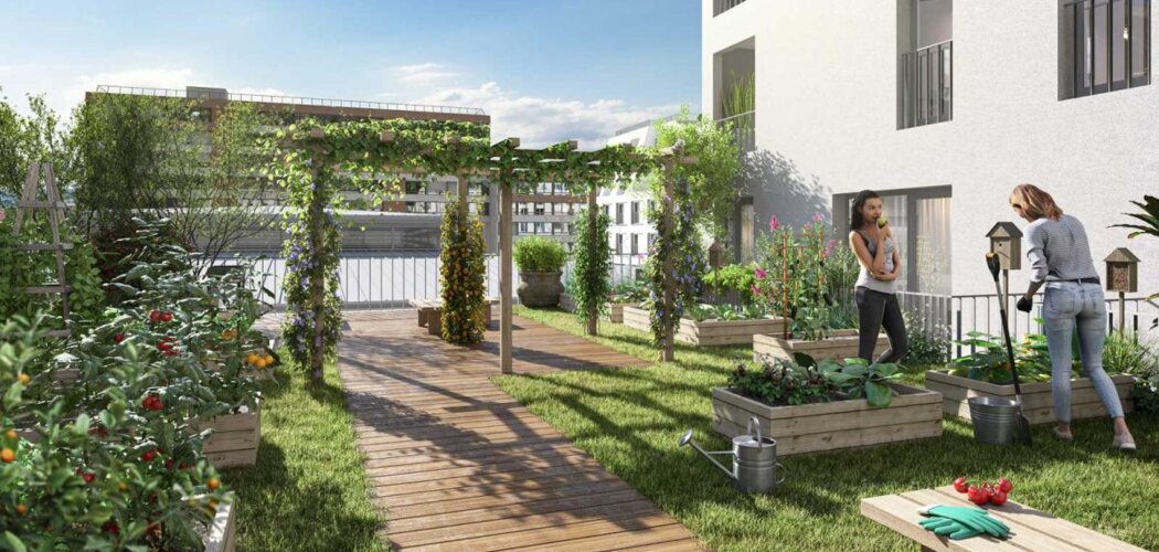 Programme immobilier neuf Le Clos Du Marché - Sucy-en-Brie : logements neufs sécurisés et verdoyants proche des transports (94370) - Référence : 15022