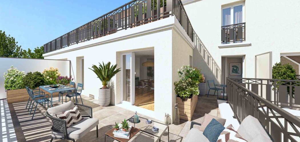 Programme immobilier neuf Villa Georges - Sucy-en-Brie : logements neufs sécurisés et verdoyants proche des transports (94370) - Référence : 15065