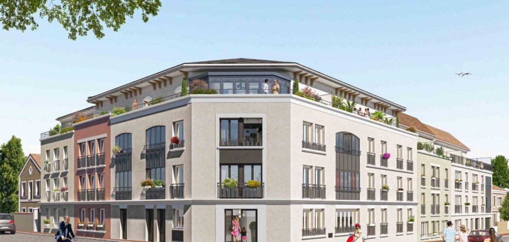 Programme immobilier neuf Villa Georges - Sucy-en-Brie : logements neufs sécurisés et verdoyants proche des transports (94370) - Référence : 15065