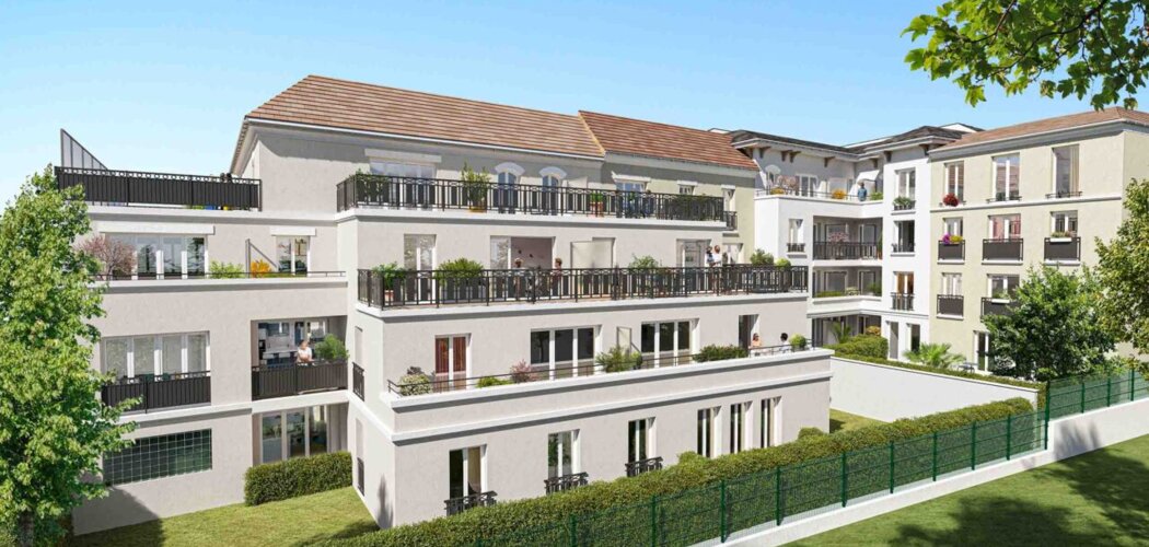 Programme immobilier neuf Villa Georges - Sucy-en-Brie : logements neufs sécurisés et verdoyants proche des transports (94370) - Référence : 15065