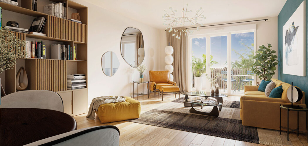 Programme immobilier neuf LES TERRASSES DU MONT - Suresnes résidence neuve proche Transilien L et La Défense (92150) - Référence : 14143