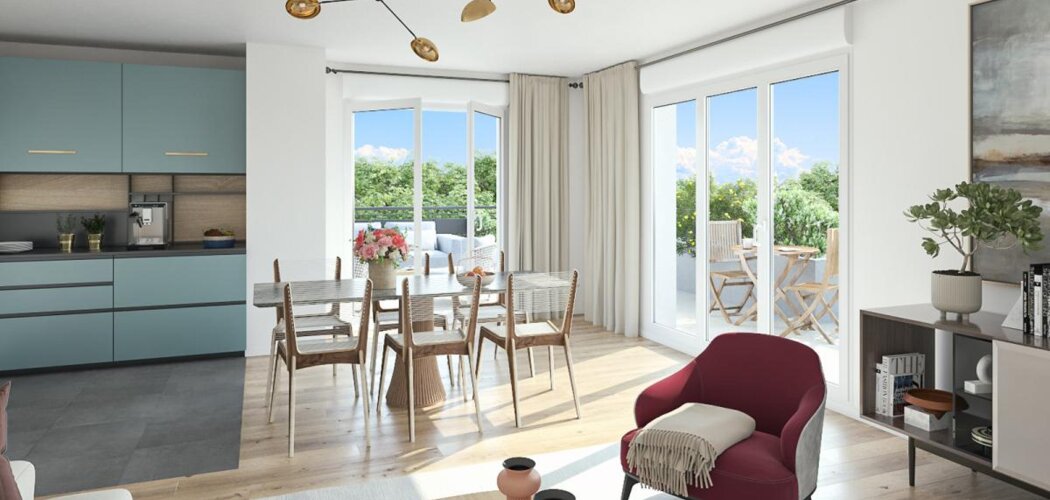 Programme immobilier neuf Les Terrasses Du Parc - Thiais : logements neufs T2–T5 proche des transports (94320) - Référence : 15904