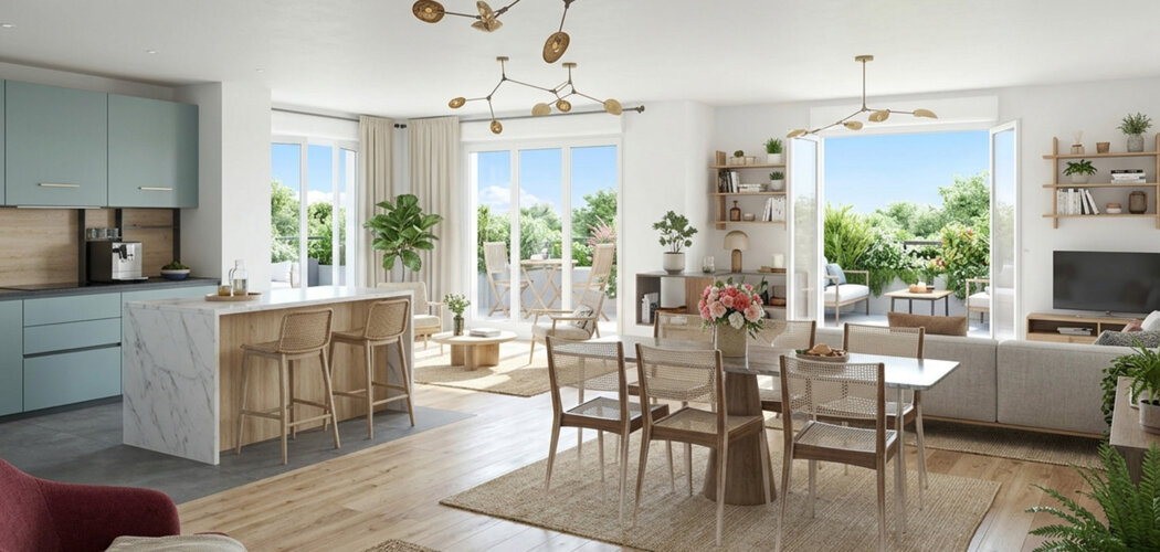 Programme immobilier neuf Les Terrasses Du Parc - Thiais : logements neufs T2–T5 proche des transports (94320) - Référence : 15904
