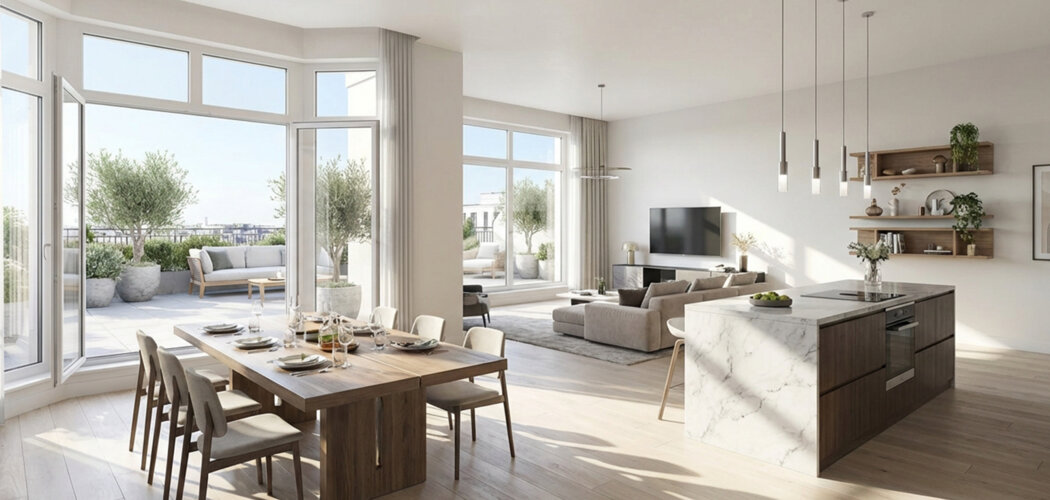 Programme immobilier neuf SAINTE-MARTHE PARC - Thiais près en  TVM du métro ligne 14 (94320) - Référence : 16740
