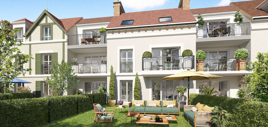 Programme immobilier neuf Les Jardins Jasmin - Tournan-en-Brie : logements neufs T2–T4 proche des transports (77220) - Référence : 15906