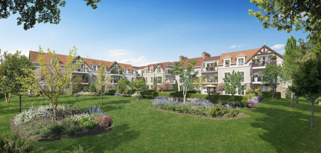 Programme immobilier neuf Les Jardins Jasmin - Tournan-en-Brie : logements neufs T2–T4 proche des transports (77220) - Référence : 15906