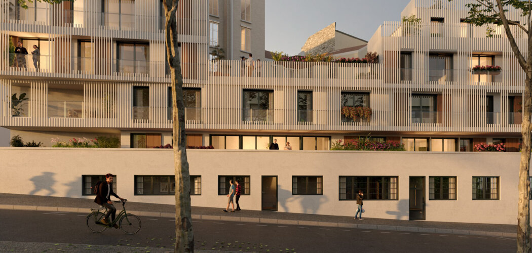 Programme immobilier neuf ALLURE - Vanves  à proximité du métro 12 et tram T2 (92170) - Référence : 16620