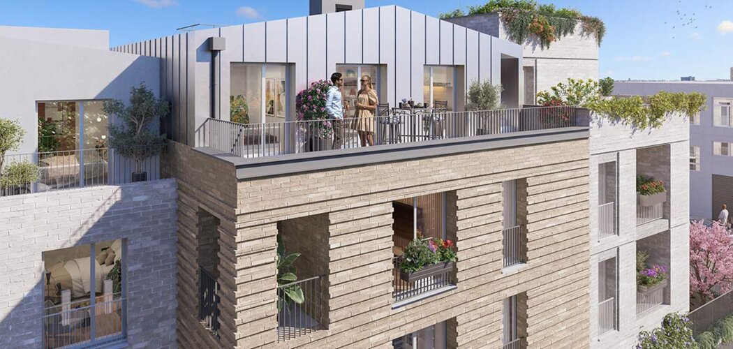 Programme immobilier neuf ART'CHIPEL - Vanves : logements neufs sécurisés et verdoyants proche des transports (92170) - Référence : 15359