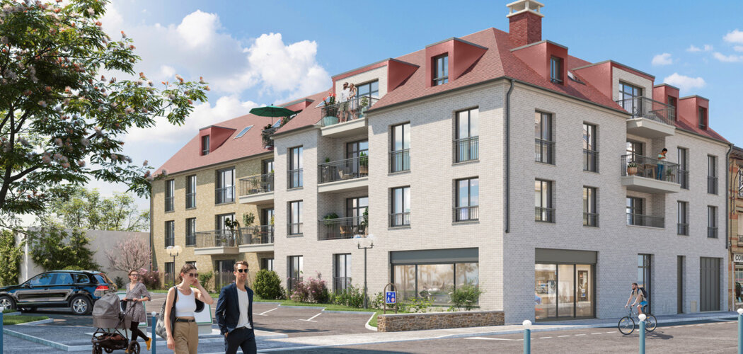 Programme immobilier neuf " Le Square " - Versailles : logements neufs sécurisés et verdoyants proche des transports (78000) - Référence : 15152