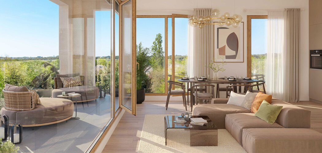 Programme immobilier neuf Satory Park - Versailles résidence paysagère proche future ligne 18 (78000) - Référence : 17497