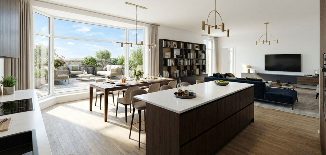 Programme immobilier neuf Le Hameau des Coteaux - Villabé adresse neuve en quartier pavillonnaire (91100) - Référence : 17375