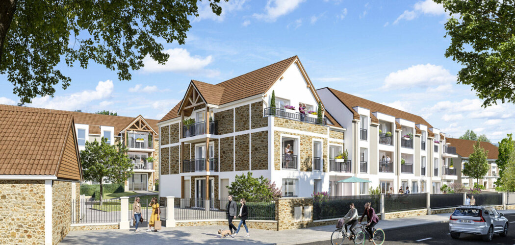 Programme immobilier neuf O'Coeur Village - Villabé : Résidence T2–T5 avec cadre pavillonnaire et confort optimisé proche des transports (91100) - Référence : 10846
