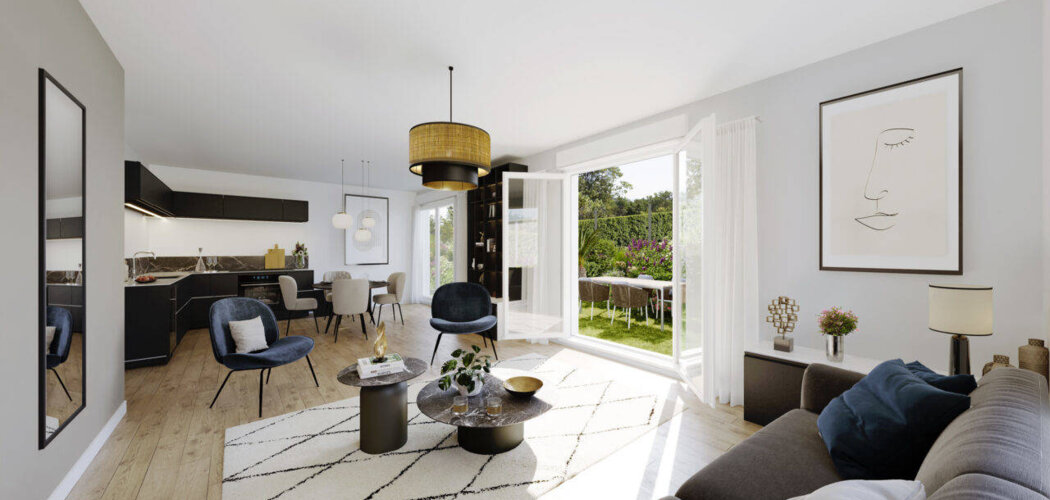 Programme immobilier neuf O'Coeur Village - Villabé : Résidence T2–T5 avec cadre pavillonnaire et confort optimisé proche des transports (91100) - Référence : 10846