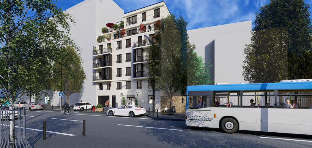 Programme immobilier neuf LES JARDINS DE PARIS - Villejuif à quelques minutes à pied du métro 7 (94800) - Référence : 12621