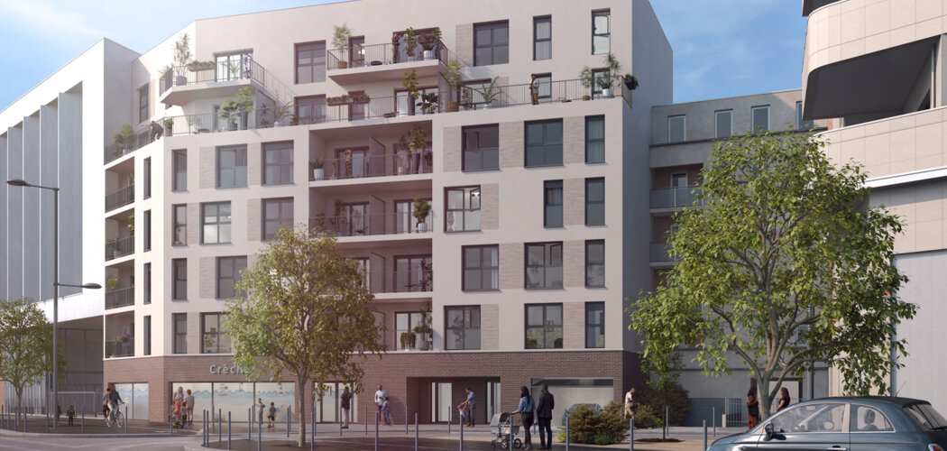 Programme immobilier neuf IMPULSION - Villejuif : logements neufs sécurisés et lumineux proche des transports (94800) - Référence : 15020