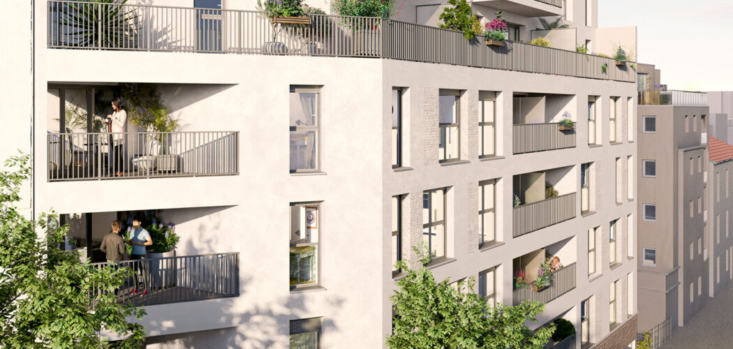 Programme immobilier neuf IMPULSION - Villejuif : logements neufs sécurisés et lumineux proche des transports (94800) - Référence : 15020