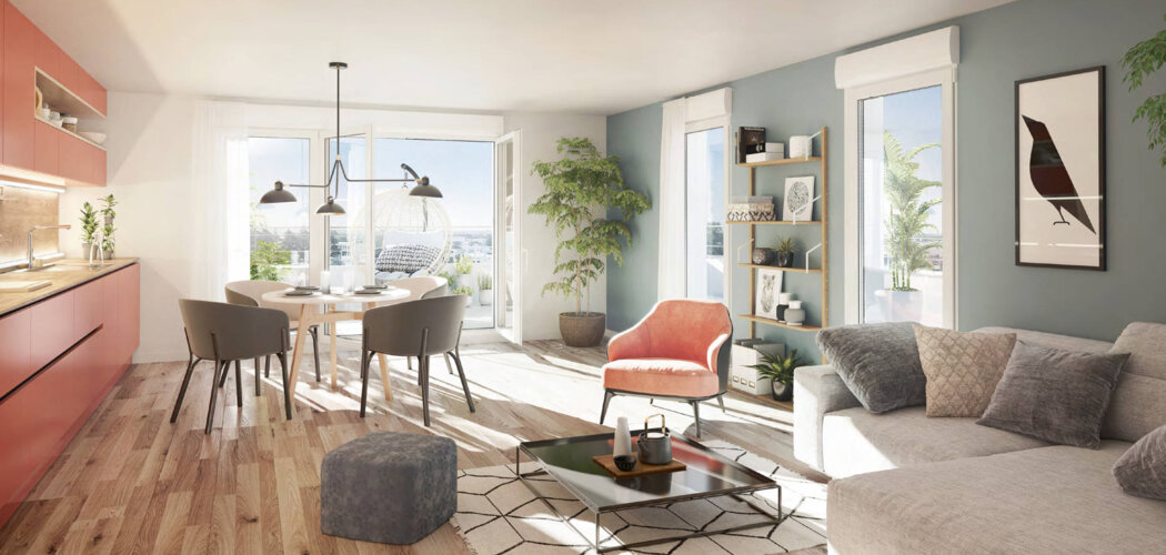Programme immobilier neuf LE SAINT ROCH - Villejuif : logements neufs studio–T4 proche du métro et des commerces (94800) - Référence : 15750