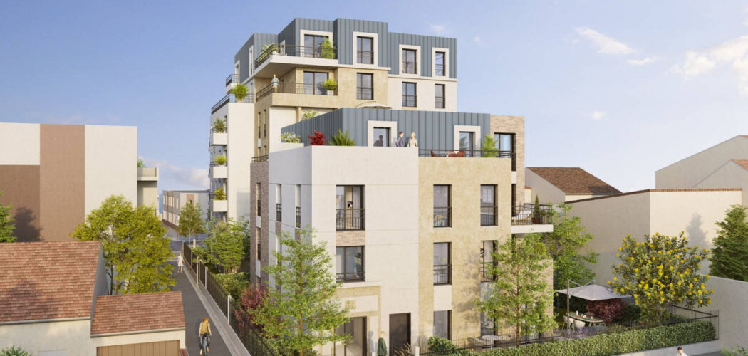 Programme immobilier neuf LE SAINT ROCH - Villejuif : logements neufs studio–T4 proche du métro et des commerces (94800) - Référence : 15750
