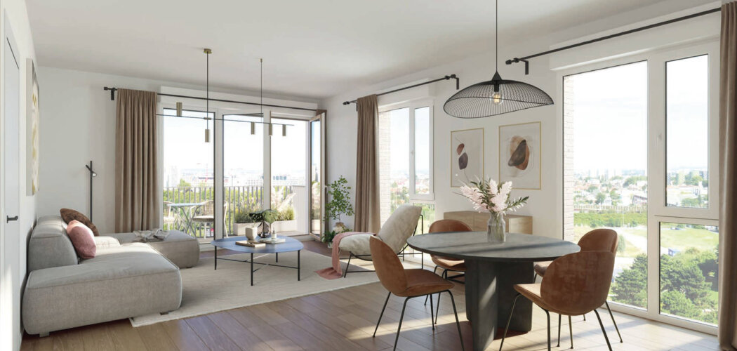 Programme immobilier neuf NOUVEAU REGARD - Villejuif  proche métro vers Paris (94800) - Référence : 8860