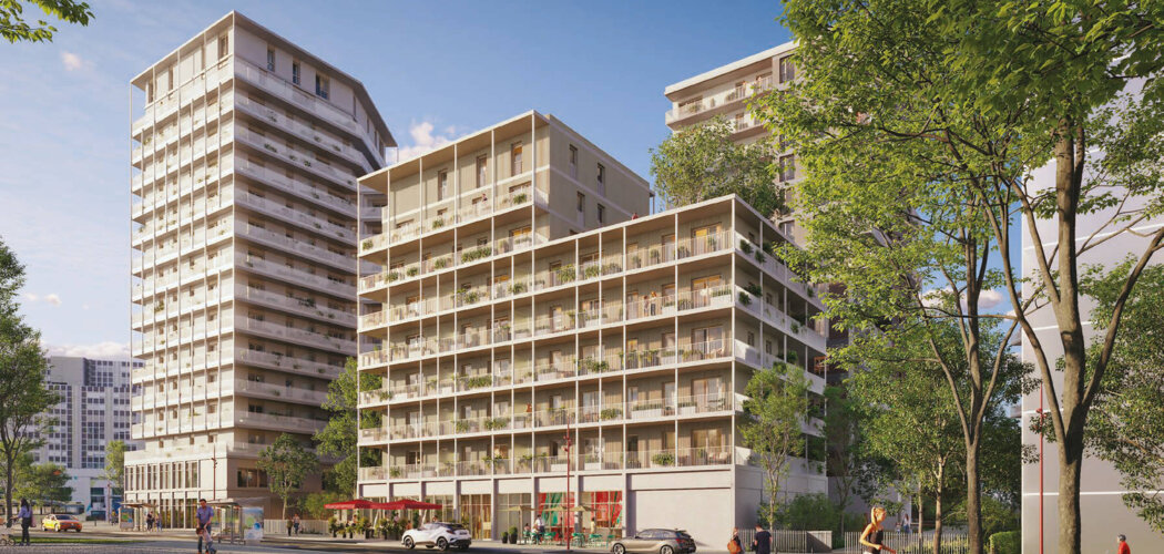 Programme immobilier neuf NOUVEAU REGARD - Villejuif  proche métro vers Paris (94800) - Référence : 8860