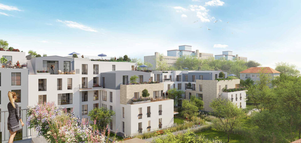 Programme immobilier neuf Les Jardins d'Aragon - Villejuif : Résidence studio–T5 avec cadre résidentiel et confort optimisé proche des transports (94800) - Référence : 14242