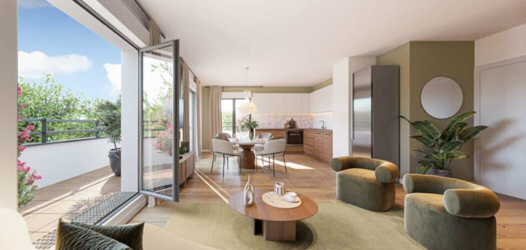 Programme immobilier neuf Les Jardins de Cos - Villemomble proche de la gare RER E (93250) - Référence : 16647