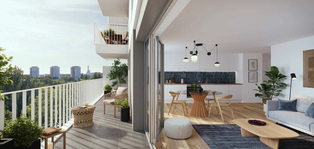 Programme immobilier neuf RIVE NATURE - Villeneuve-la-Garenne près place commerçante (92390) - Référence : 16139