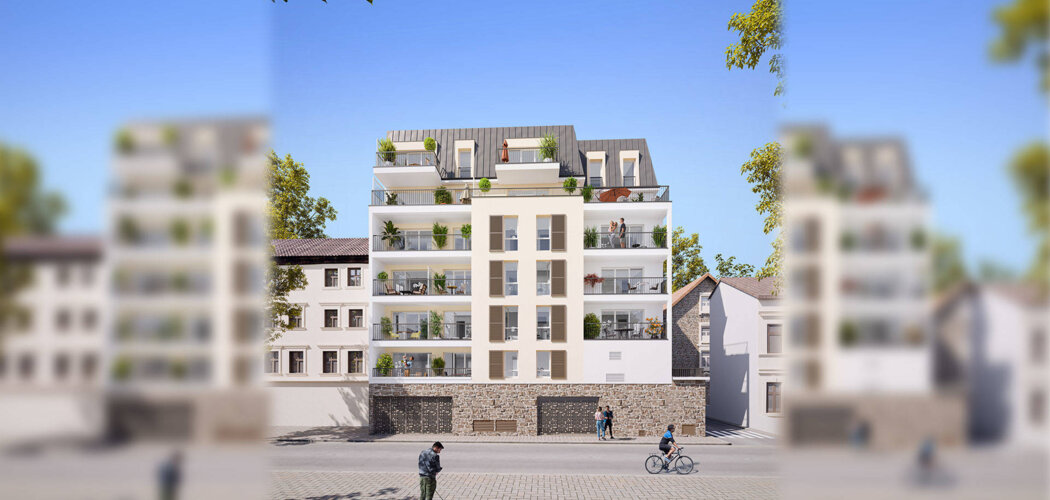 Programme immobilier neuf Seinographic - Villeneuve-Saint-Georges : logements neufs sécurisés et verdoyants proche des transports (94190) - Référence : 15102