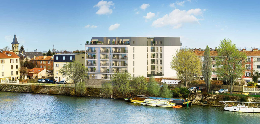 Programme immobilier neuf Seinographic - Villeneuve-Saint-Georges : logements neufs sécurisés et verdoyants proche des transports (94190) - Référence : 15102
