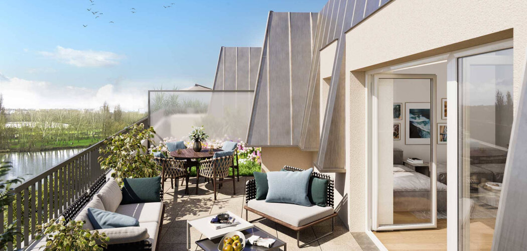 Programme immobilier neuf Seinographic - Villeneuve-Saint-Georges : logements neufs sécurisés et verdoyants proche des transports (94190) - Référence : 15102