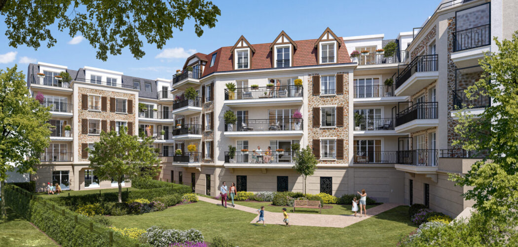 Programme immobilier neuf Villa Guynemer - Villeneuve-Saint-Georges : logements neufs T2–T4 proche du RER D et des axes routiers (94190) - Référence : 15732