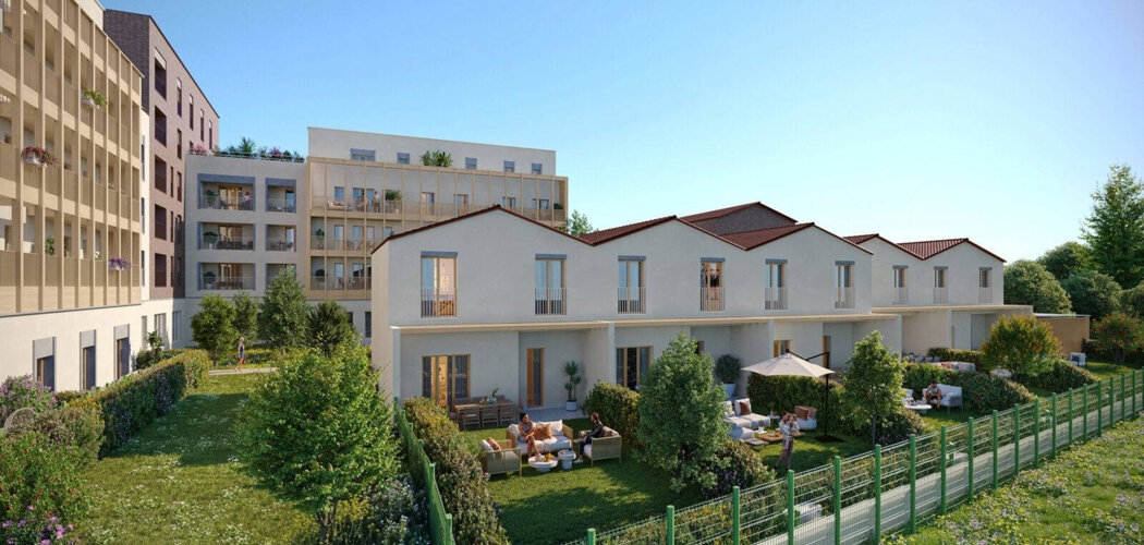 Programme immobilier neuf LES JARDINS FAJON - Villetaneuse à deux pas du Parc Régional de la Butte Pinson (93430) - Référence : 16554