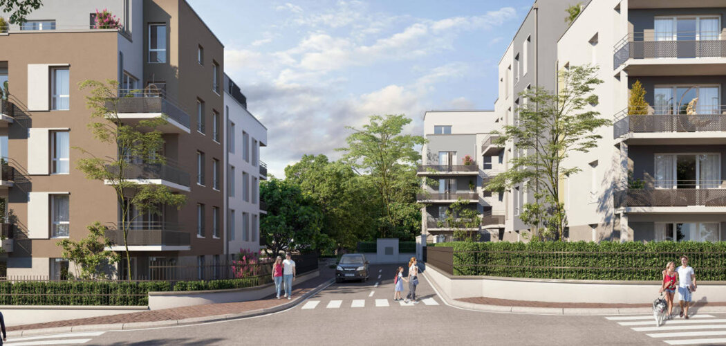 Programme immobilier neuf Harmonia - Villiers-le-Bel : Résidence studio–T4 avec cadre urbain et confort sécurisé proche des transports (95400) - Référence : 12180