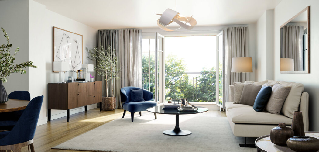 Programme immobilier neuf Les Jardins Leclerc - Villiers-sur-Marne à deux pas du RER E dans un quartier résidentiel (94350) - Référence : 16477