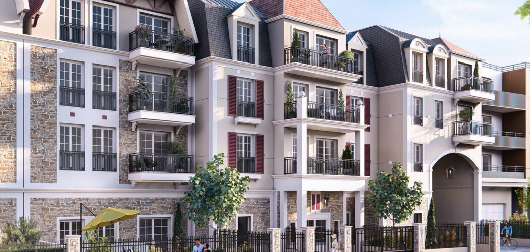 Programme immobilier neuf Les Jardins Leclerc - Villiers-sur-Marne à deux pas du RER E dans un quartier résidentiel (94350) - Référence : 16477